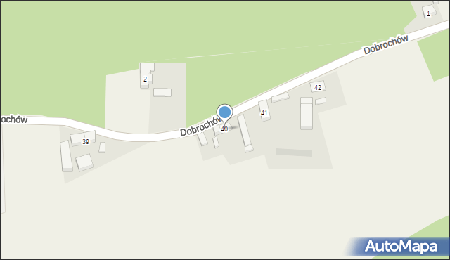 Dobrochów, Dobrochów, 40, mapa Dobrochów