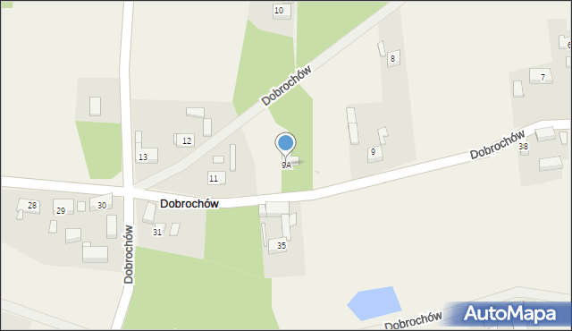 Dobrochów, Dobrochów, 9A, mapa Dobrochów