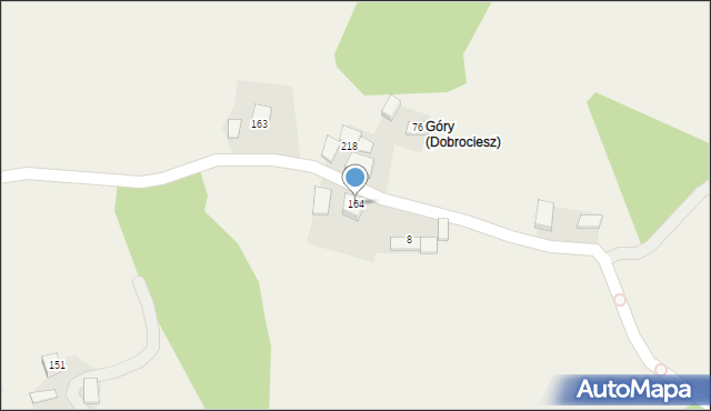 Dobrociesz, Dobrociesz, 164, mapa Dobrociesz