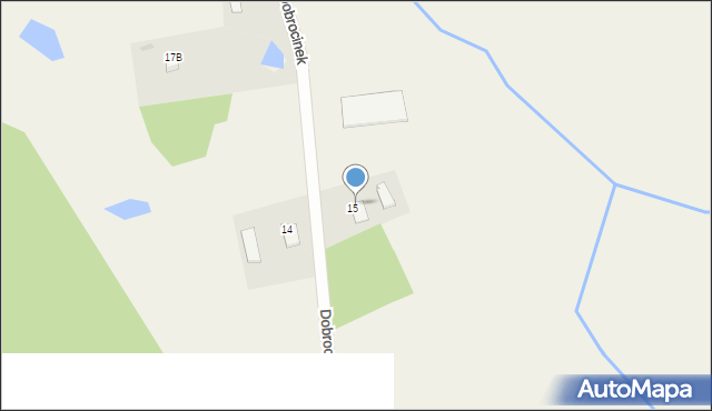 Dobrocinek, Dobrocinek, 16, mapa Dobrocinek