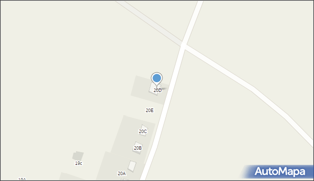 Dobrogościce, Dobrogościce, 20D, mapa Dobrogościce