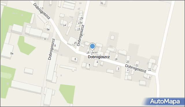 Dobrogoszcz, Dobrogoszcz, 17, mapa Dobrogoszcz