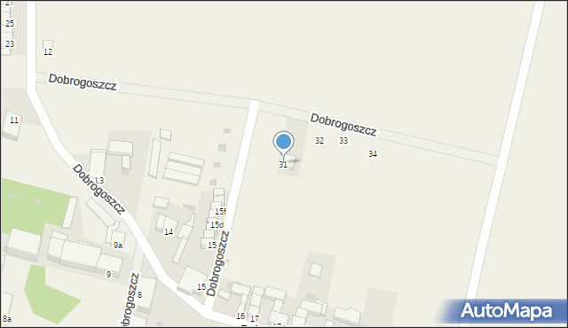 Dobrogoszcz, Dobrogoszcz, 31, mapa Dobrogoszcz