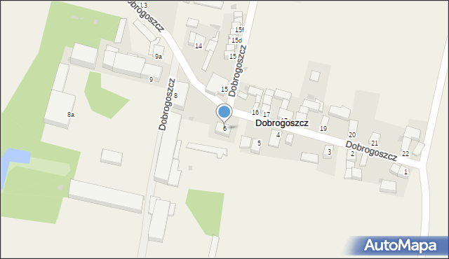 Dobrogoszcz, Dobrogoszcz, 6, mapa Dobrogoszcz