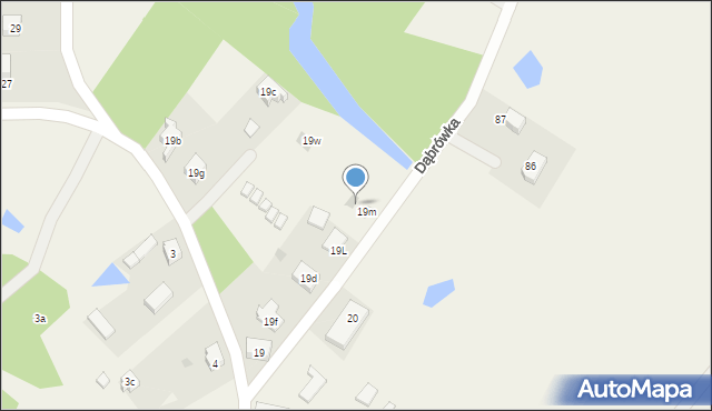 Dobrogoszcz, Dobrogoszcz, 19n, mapa Dobrogoszcz