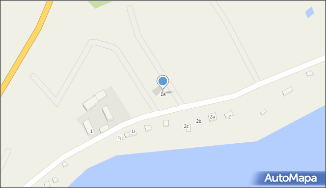 Dobrogoszcz, Dobrogoszcz, 1a, mapa Dobrogoszcz