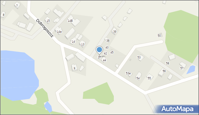 Dobrogoszcz, Dobrogoszcz, 37, mapa Dobrogoszcz