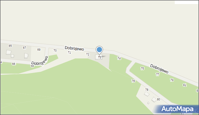 Dobrojewo, Dobrojewo, 73, mapa Dobrojewo