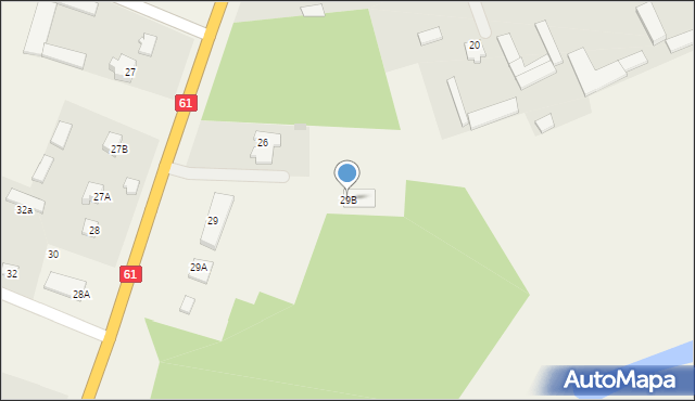 Dobrołęka, Dobrołęka, 29B, mapa Dobrołęka