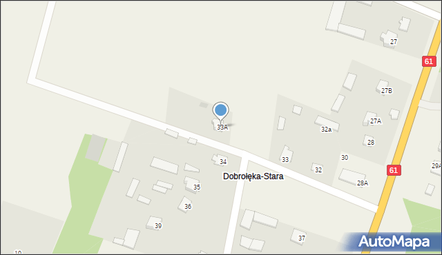 Dobrołęka, Dobrołęka, 33A, mapa Dobrołęka