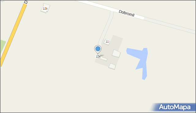 Dobromil, Dobromil, 12a, mapa Dobromil