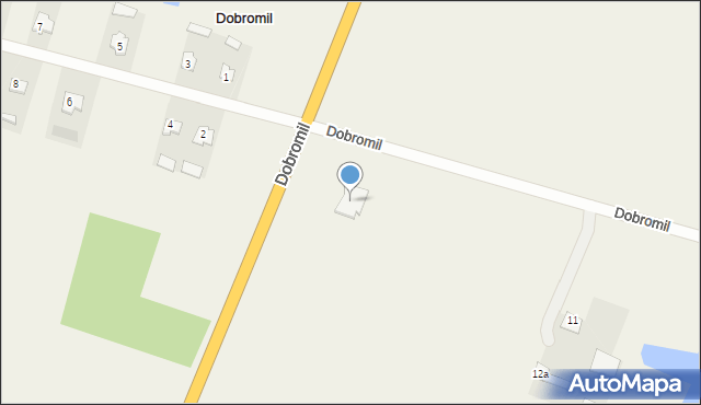 Dobromil, Dobromil, 12b, mapa Dobromil