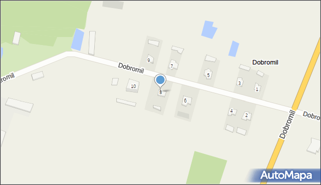 Dobromil, Dobromil, 8, mapa Dobromil