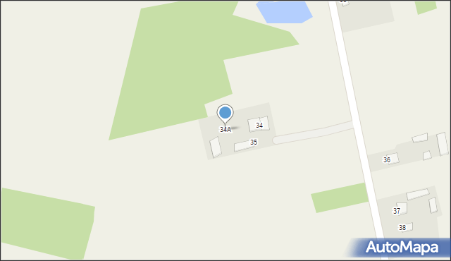 Dobromyśl, Dobromyśl, 34A, mapa Dobromyśl