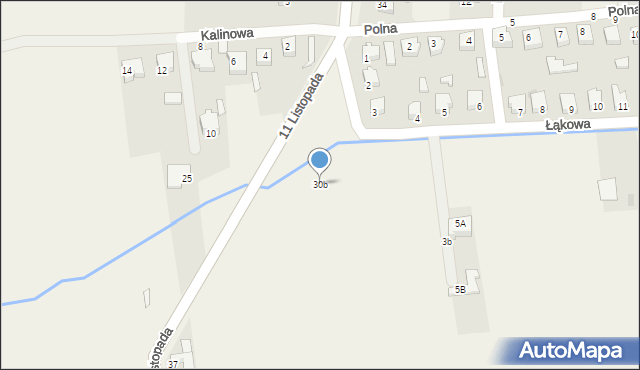 Dobroń Duży, Dobroń Duży, 30b, mapa Dobroń Duży