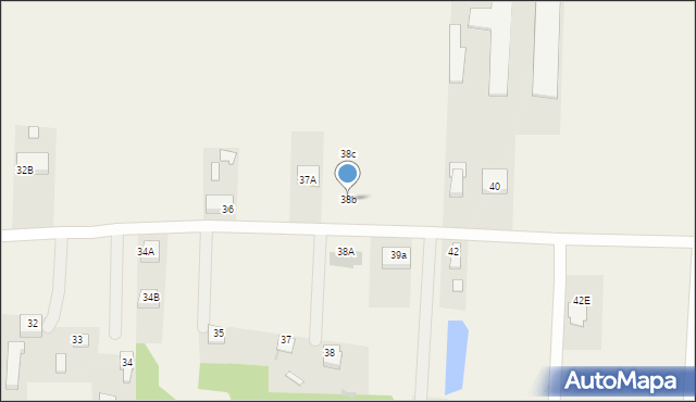 Dobroń Mały, Dobroń Mały, 38b, mapa Dobroń Mały