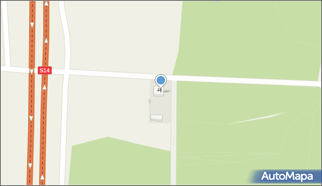 Dobroń Mały, Dobroń Mały, 80, mapa Dobroń Mały