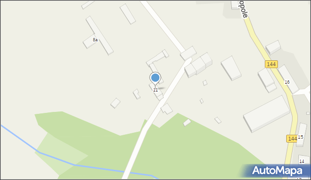 Dobropole, Dobropole, 11, mapa Dobropole