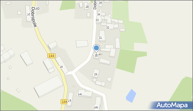 Dobropole, Dobropole, 30, mapa Dobropole