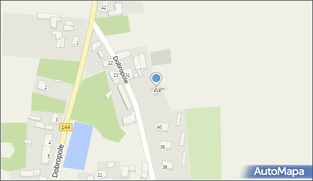 Dobropole, Dobropole, 41a, mapa Dobropole