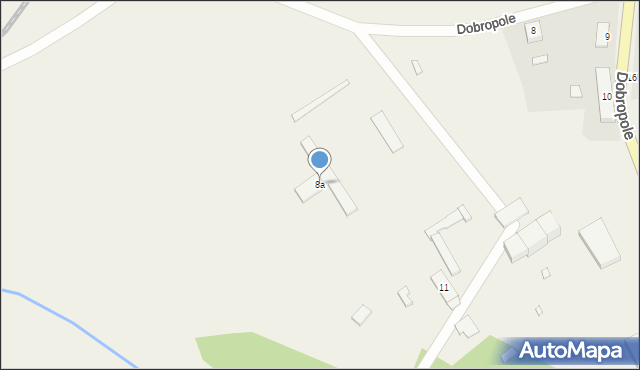 Dobropole, Dobropole, 8a, mapa Dobropole