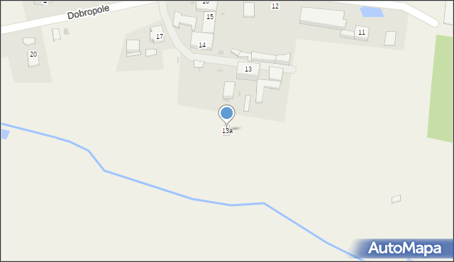 Dobropole, Dobropole, 13a, mapa Dobropole