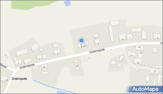 Dobropole, Dobropole, 4, mapa Dobropole