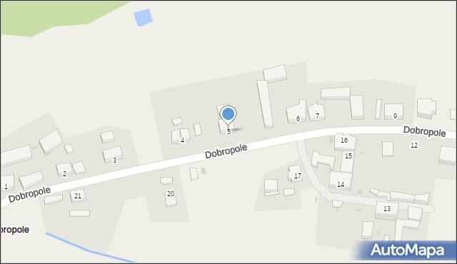 Dobropole, Dobropole, 5, mapa Dobropole