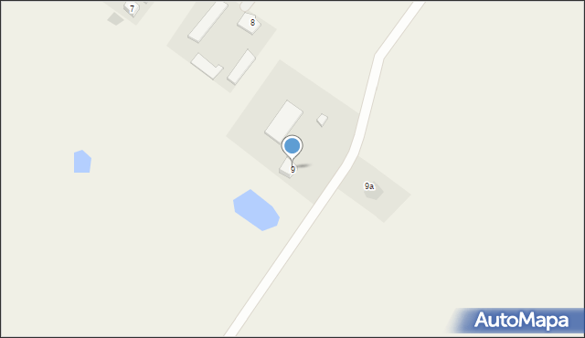 Dobrosielice Drugie, Dobrosielice Drugie, 9, mapa Dobrosielice Drugie