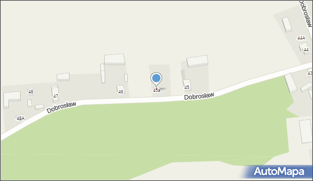 Dobrosław, Dobrosław, 45a, mapa Dobrosław