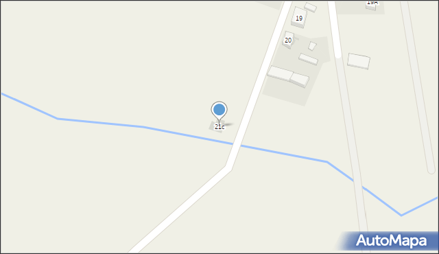 Dobrosławice, Dobrosławice, 21c, mapa Dobrosławice