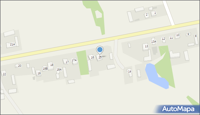 Dobrosławów, Dobrosławów, 15, mapa Dobrosławów