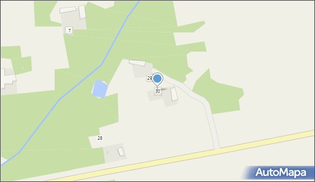 Dobrosławów, Dobrosławów, 30, mapa Dobrosławów