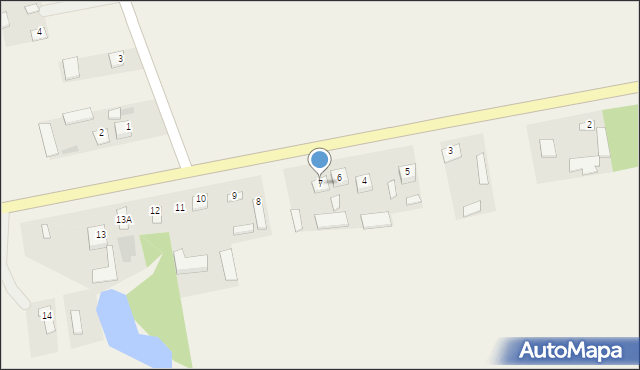 Dobrosławów, Dobrosławów, 7, mapa Dobrosławów