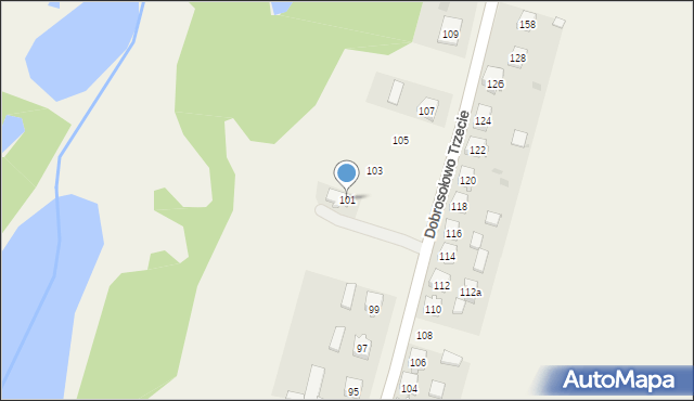 Dobrosołowo, Dobrosołowo, 101, mapa Dobrosołowo