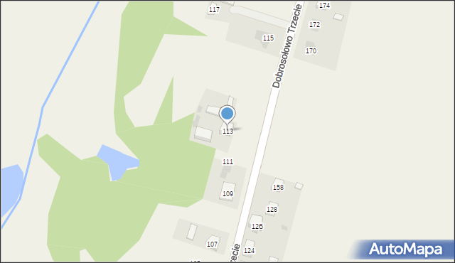 Dobrosołowo, Dobrosołowo, 113, mapa Dobrosołowo