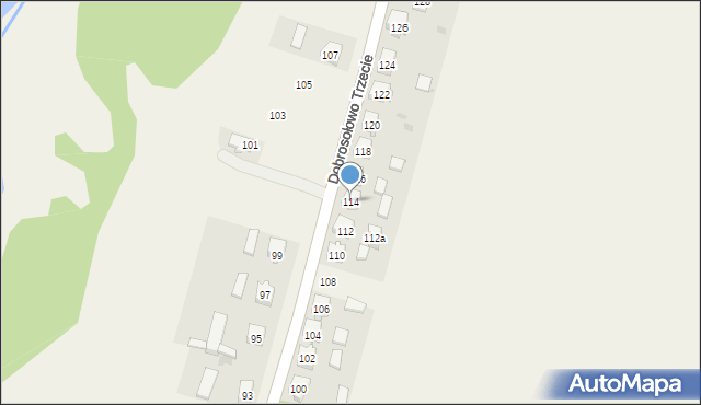 Dobrosołowo, Dobrosołowo, 114, mapa Dobrosołowo