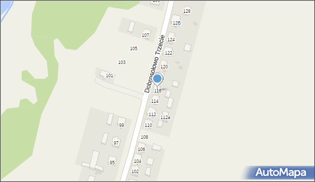 Dobrosołowo, Dobrosołowo, 116, mapa Dobrosołowo