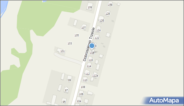 Dobrosołowo, Dobrosołowo, 118, mapa Dobrosołowo