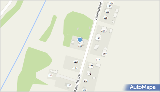 Dobrosołowo, Dobrosołowo, 119, mapa Dobrosołowo
