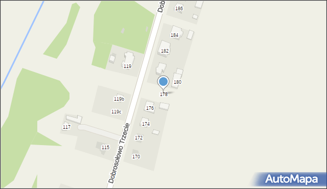 Dobrosołowo, Dobrosołowo, 178, mapa Dobrosołowo
