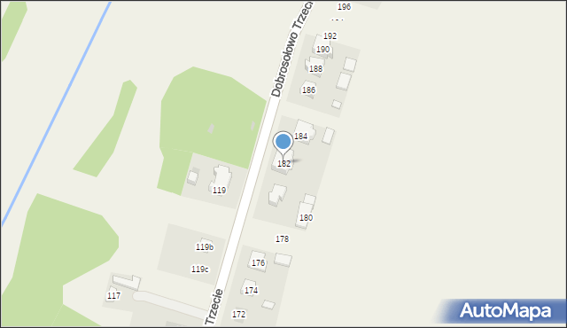 Dobrosołowo, Dobrosołowo, 182, mapa Dobrosołowo