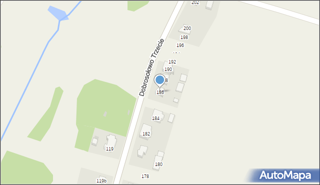 Dobrosołowo, Dobrosołowo, 186, mapa Dobrosołowo