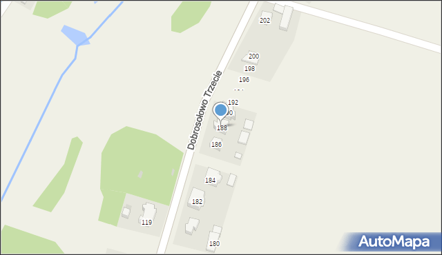 Dobrosołowo, Dobrosołowo, 188, mapa Dobrosołowo