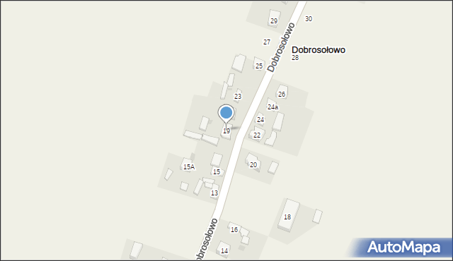 Dobrosołowo, Dobrosołowo, 19, mapa Dobrosołowo