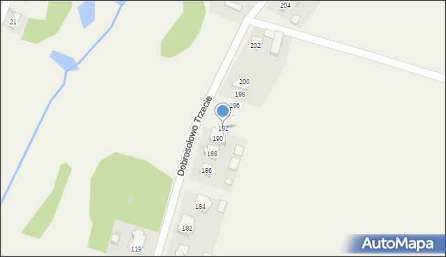 Dobrosołowo, Dobrosołowo, 192, mapa Dobrosołowo