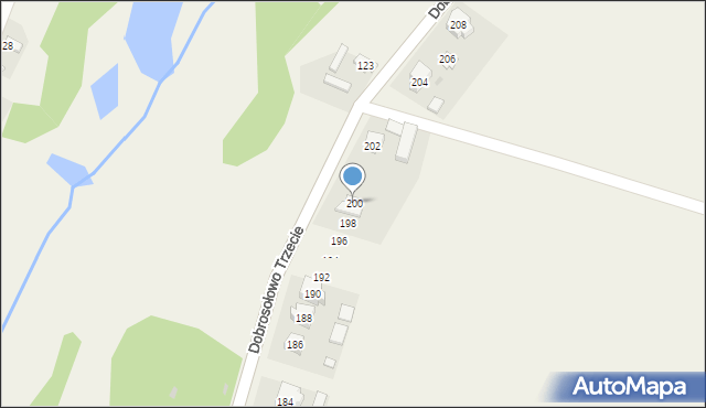 Dobrosołowo, Dobrosołowo, 200, mapa Dobrosołowo