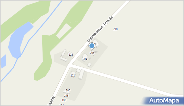 Dobrosołowo, Dobrosołowo, 206, mapa Dobrosołowo