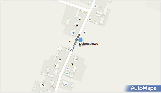 Dobrosołowo, Dobrosołowo, 28, mapa Dobrosołowo