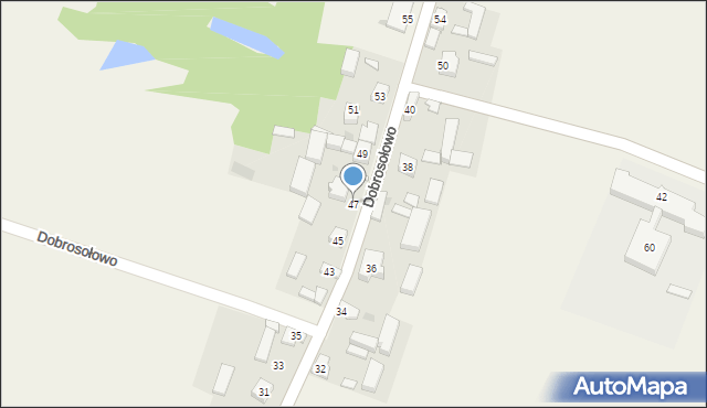 Dobrosołowo, Dobrosołowo, 47, mapa Dobrosołowo